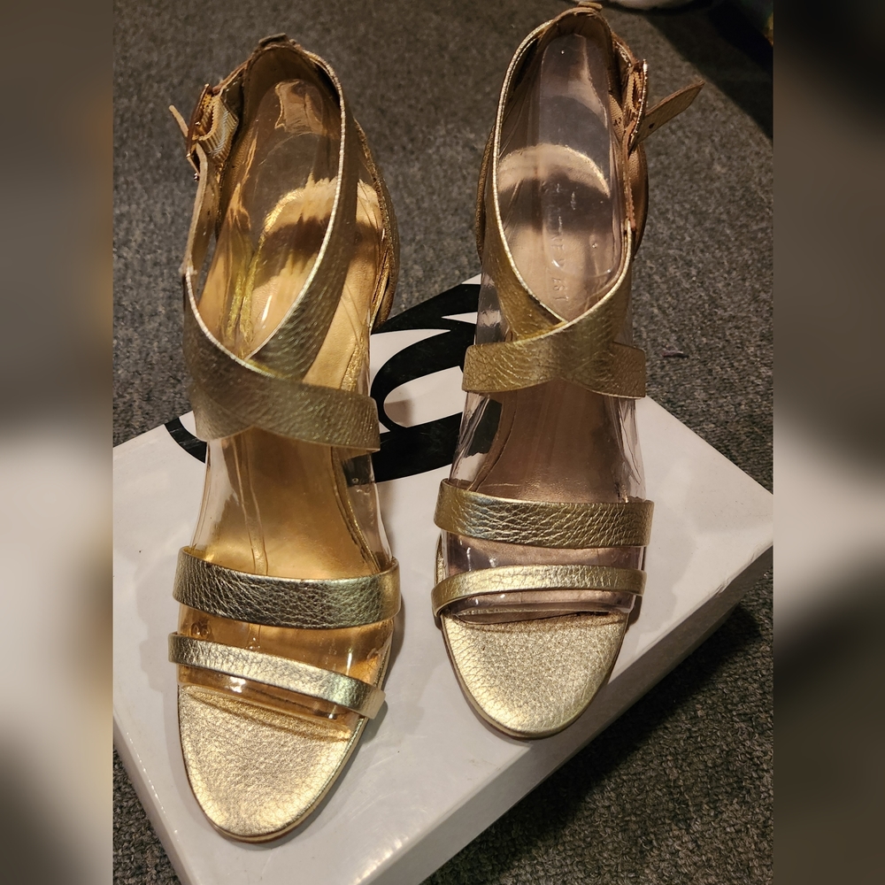 NINE WEST DRESS METALLIC SANDEL